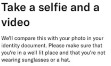 Take a selfie and a video