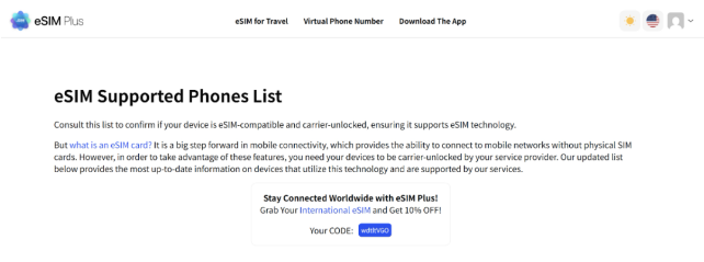 eSIM Plus 官网