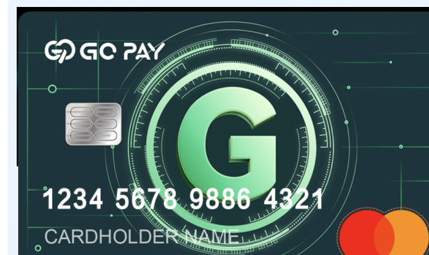 Go Pay 申请页面卡面