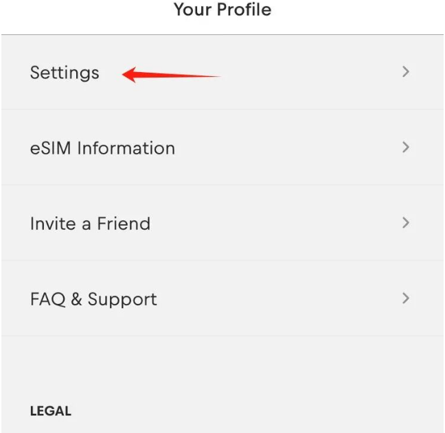 Your Profile