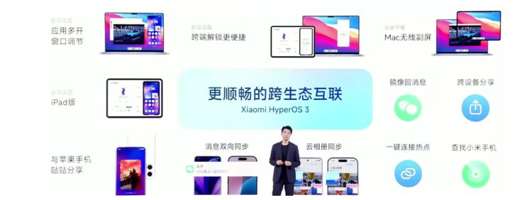 更顺畅的跨生态互联：Xiaomi HyperOS 3 功能总览